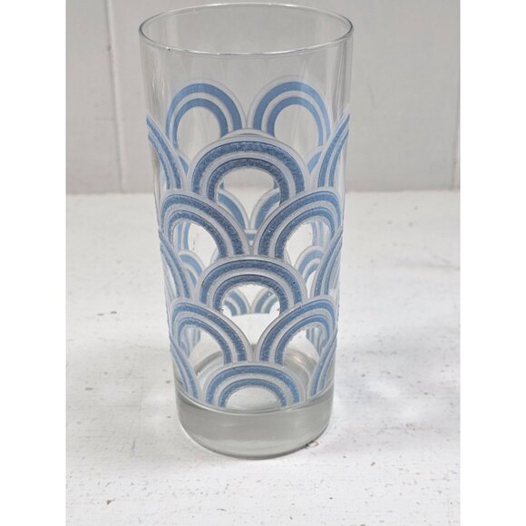 Homer Laughlin Fiesta Tumbler Royal Blue Loops - Picture 2 of 5